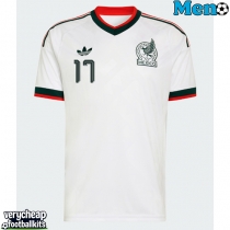Mexico Orbelin Pineda #17 Replica Away Shirt World Cup 2026 Short Sleeve